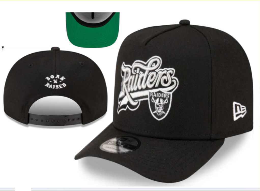 2026 NFL Oakland Raiders Hat style YS04->->Sports Caps